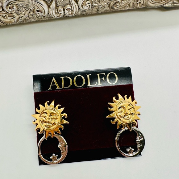 Celestial Sun and Moon Earrings NWT - Picture 6 of 6